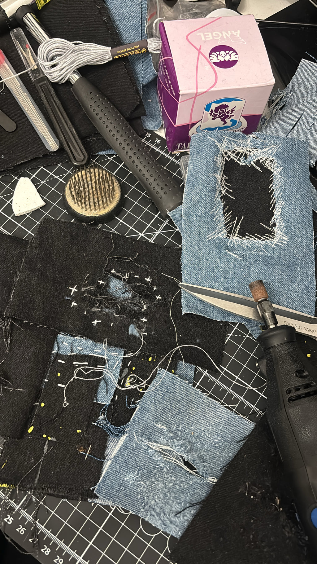 Denim Distressing + Repair Workshop [NEW]