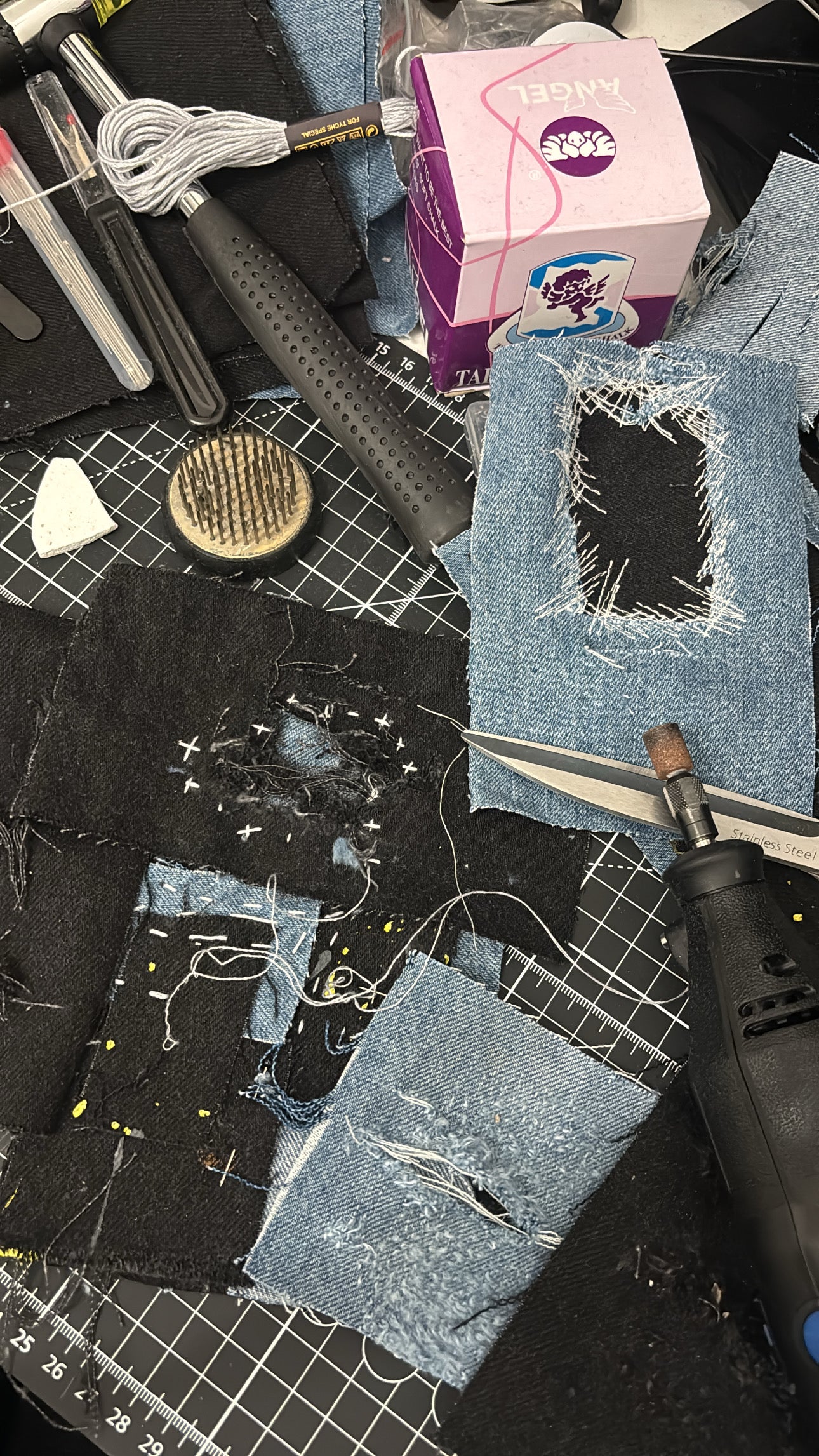 Denim Distressing + Repair Workshop [NEW]