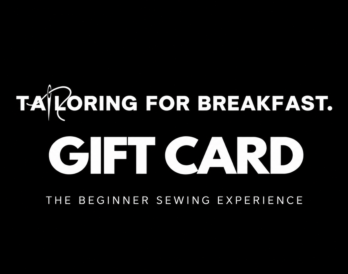 TAILORING FOR BREAKFAST GIFT CARD